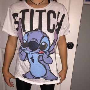 White stitch shirt